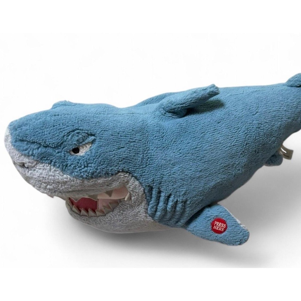 Vintage Disney Pixar Finding Nemo Bruce Shark 15" Plush Disneyland I